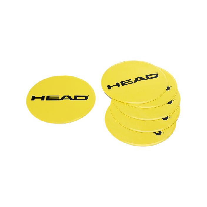 HEAD Targets Trainingsmarker 6 Stück gelb 287521 2
