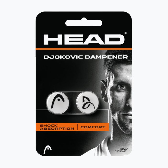HEAD Djokovic Dämpfer 2 Stück weiß 285704