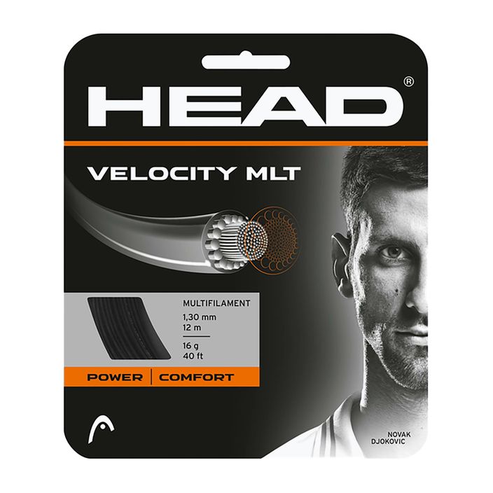 HEAD Velocity MLT Tennissaite 12 m schwarz 281404 2