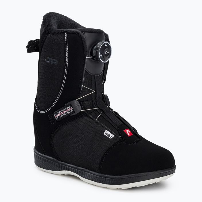 Kinder Snowboard Boots HEAD Jr Boa schwarz 355308