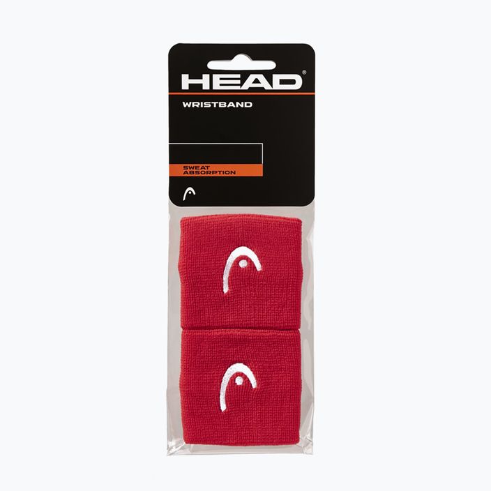 HEAD Armbänder 2 5  2 Stk. rot 285050 3