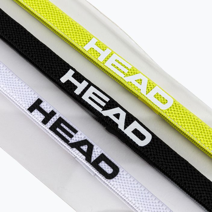 HEADband HEADband 3P 3 Stück weiß/gelb/schwarz 817099 3