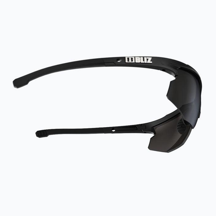 Bliz Hybrid S3 glänzend schwarz/rauchfarben Fahrradbrille 6