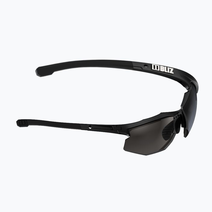 Bliz Hybrid S3 glänzend schwarz/rauchfarben Fahrradbrille 7