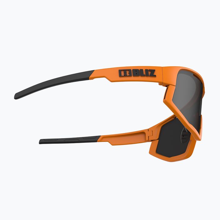 Bliz Fusion S3 matt neon orange/rauch Fahrradbrille 4