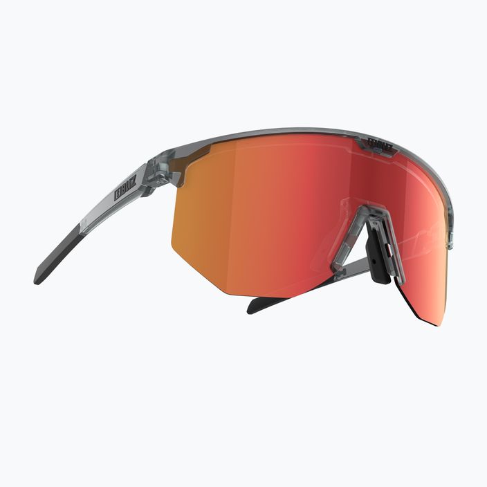 Bliz Hero S3 transparent dunkelgrau/braun rot multi Fahrradbrille 2