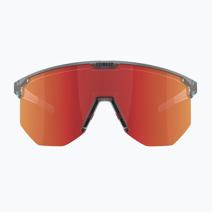 Bliz Hero S3 transparent dunkelgrau/braun rot multi Fahrradbrille 4