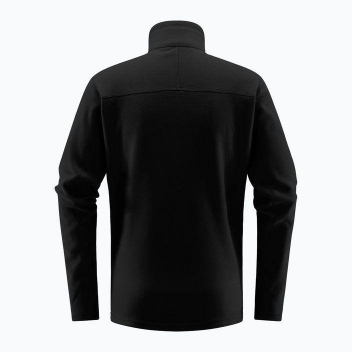 Herren Haglöfs Buteo Mid Fleece-Sweatshirt schwarz 605073 5