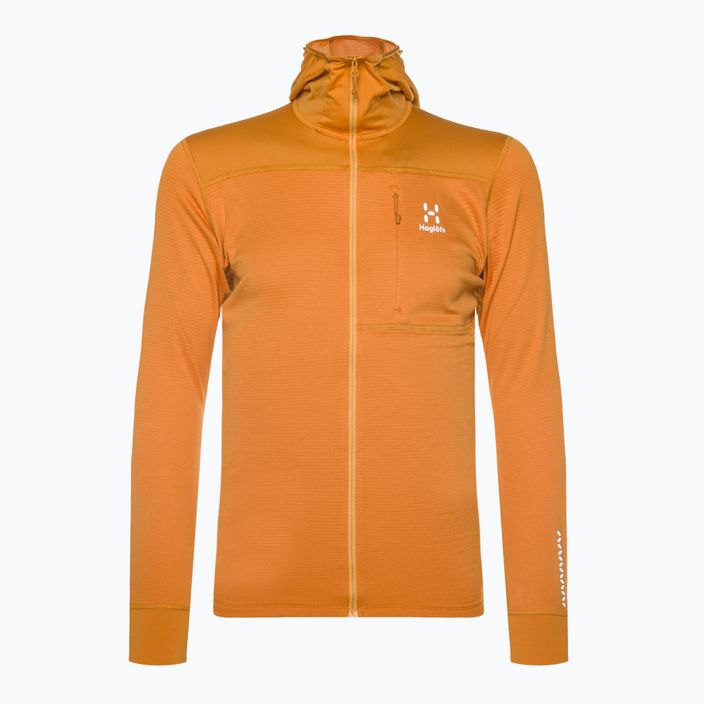 Herren-Trekking-Sweatshirt Haglöfs L.I.M Mid Multi Hood gelb 605370 4