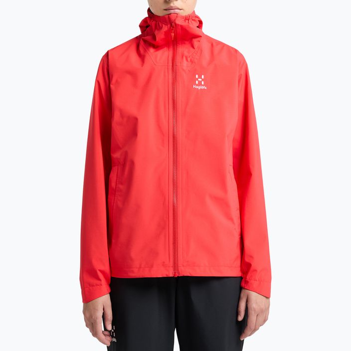 Regenjacke Damen Haglöfs Korp Proof rot 66219