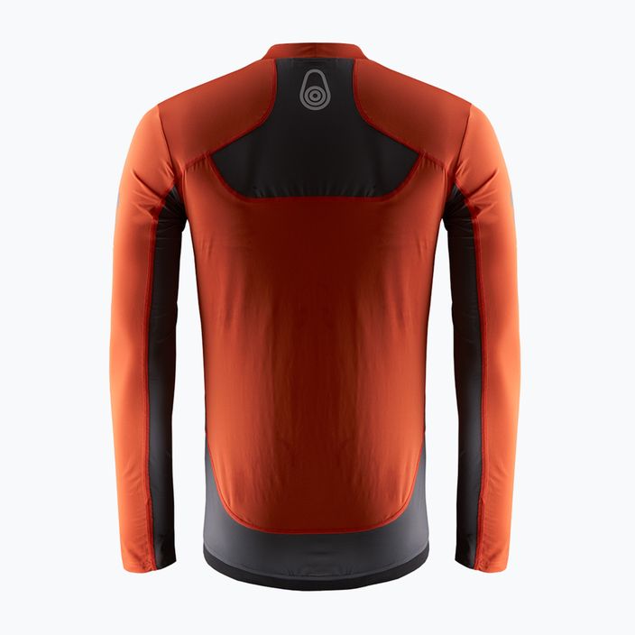 Men's Sail Racing Reference LS Rashguard Longsleeve feuerrot 2