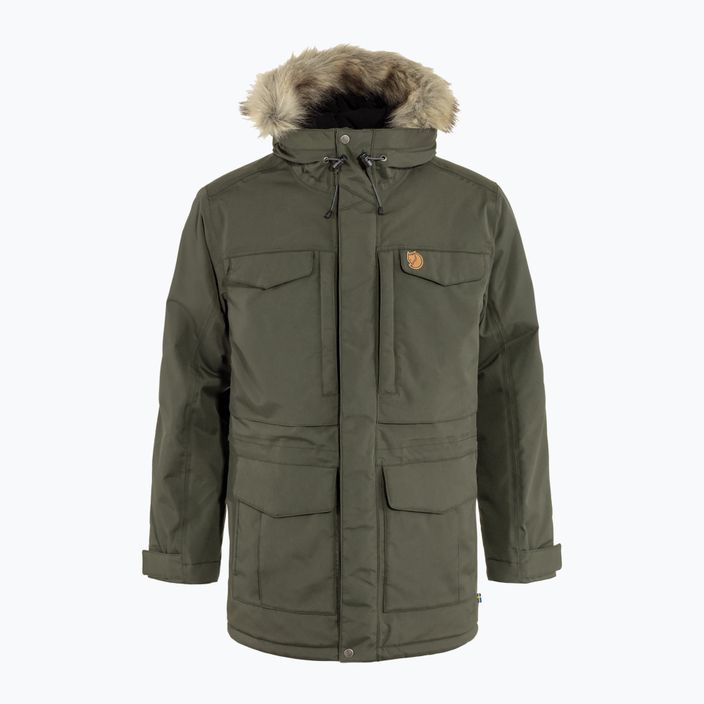 Herren Winterjacke Fjällräven Nuuk Parka deep forest