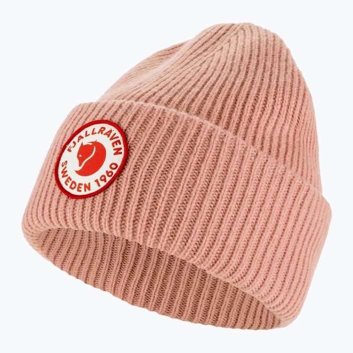 Fjällräven Wintermütze 1960 Logo Hut staubig rosa