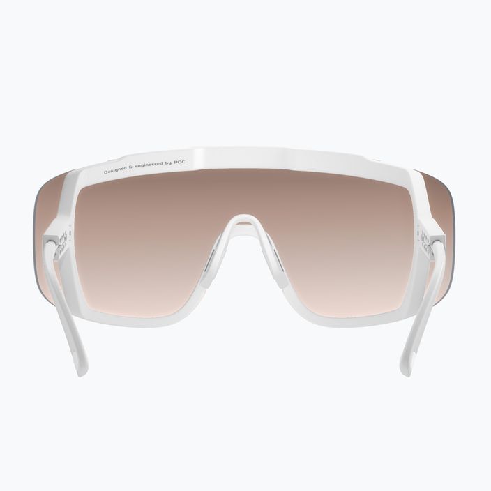 POC Devour Wasserstoff weiß / Clarity Trail / teilweise sonnig Silber Sonnenbrille 3