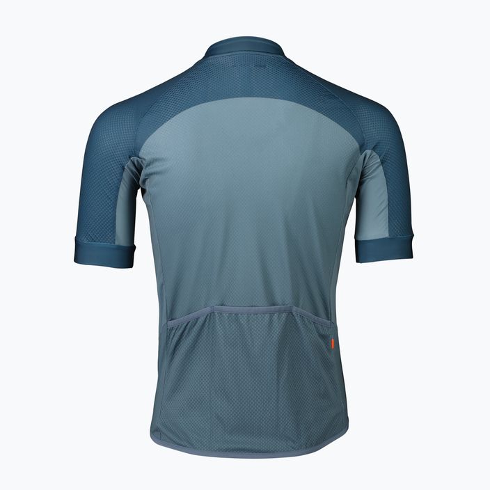 Fahrradtrikot Herren POC Essential Road Logo calcite blue/dark calcite blue 2