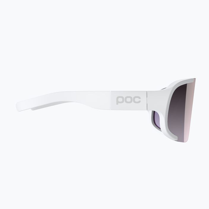 POC Aspire Mid Wasserstoff weiß/Klarheit Straße/sonnig Silber Sonnenbrille 4