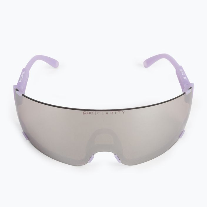 Fahrradbrille POC Propel purple quartz translucent/clarity road silver 4