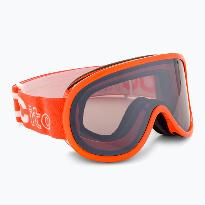 Skibrille für Kinder POC POCito Retina fluorescent orange/clarity pocito