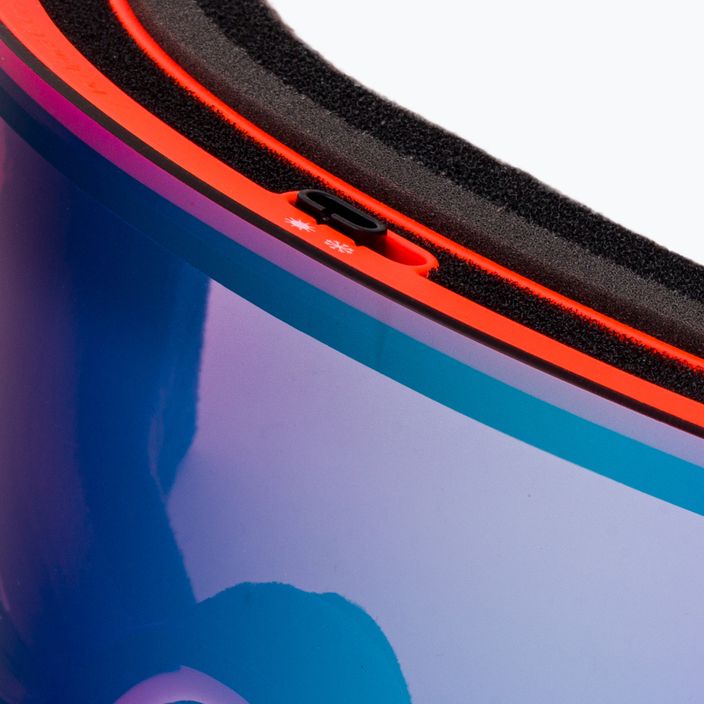 Skibrille POC Nexal Clarity Comp fluorescent orange/hydrogen white/spektris blue 7