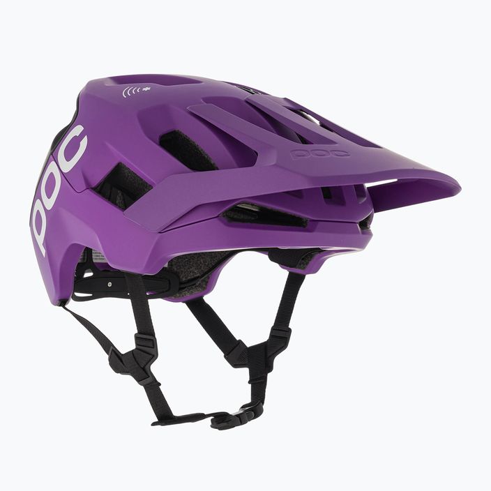 Fahrrad Helm POC Kortal Race MIPS purple/uranium black metallic matt