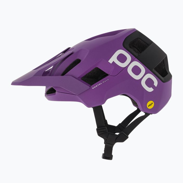Fahrrad Helm POC Kortal Race MIPS purple/uranium black metallic matt 5