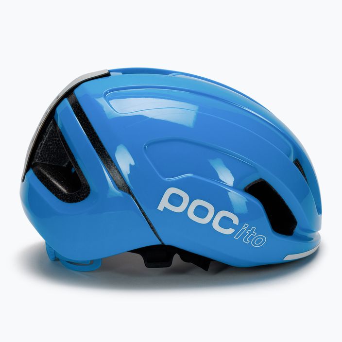 Fahrradhelm für Kinder POC POCito Omne MIPS fluorescent blue 3