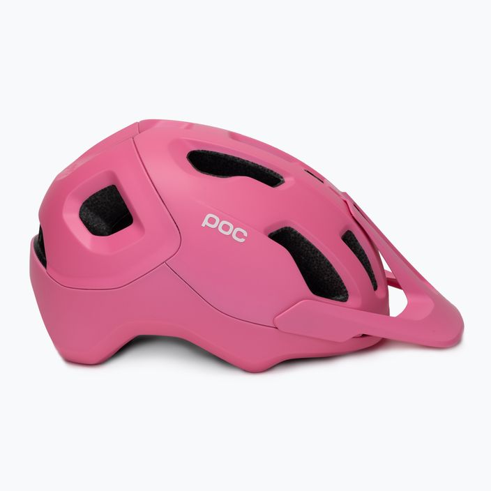 Fahrradhelm POC Axion actinium pink matt 3