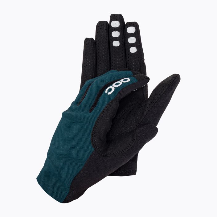 Radfahrer-Handschuhe POC Resistance Enduro dioptase blue