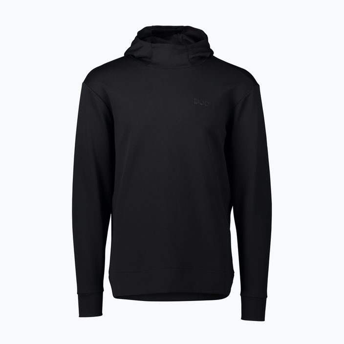 Herren-Trekking-Sweatshirt POC Poise Hoodie uranium schwarz 6