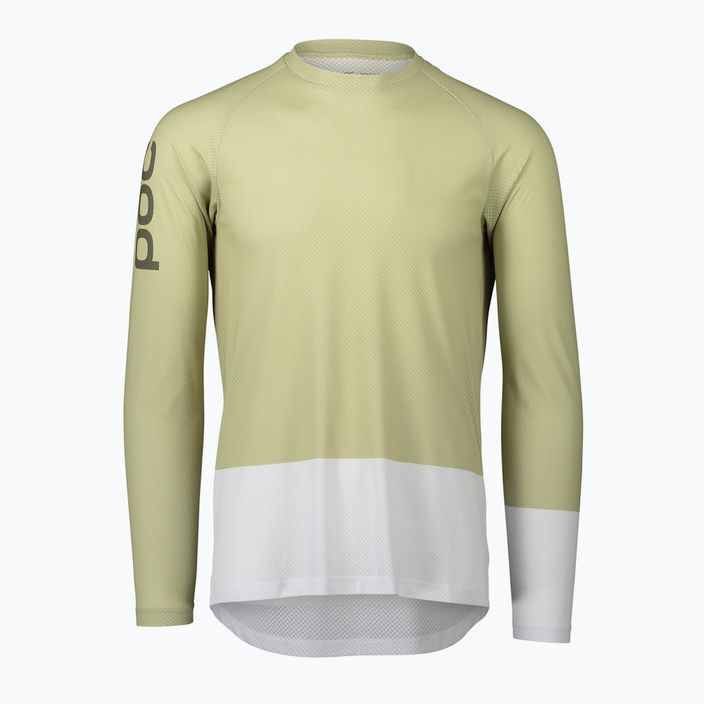 Herren POC MTB Pure prehnite grün/Wasserstoff weiß Radfahren Longsleeve