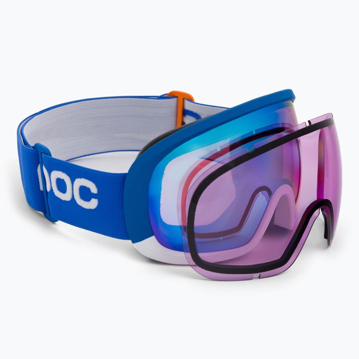 Skibrille POC Fovea Mid Clarity Comp natrium blue/spektris blue