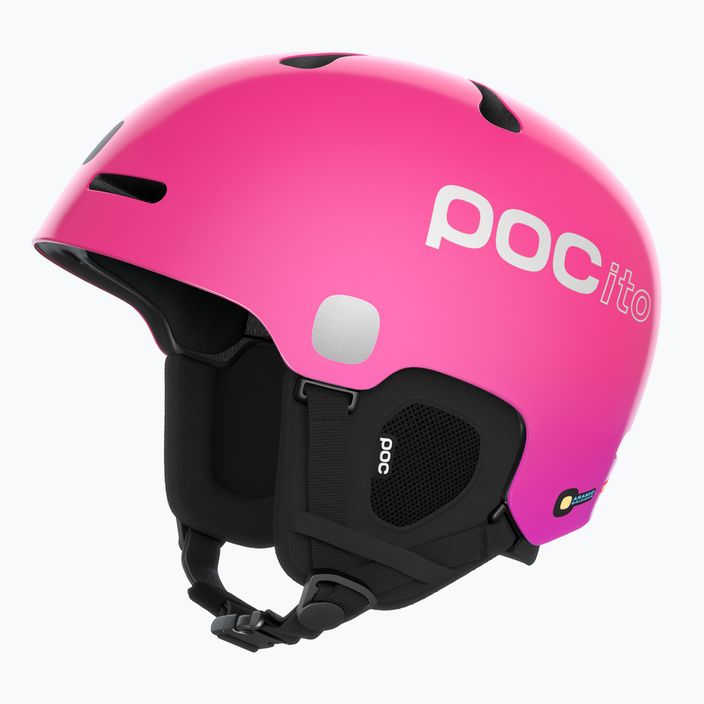 Skihelme für Kinder POC POCito Fornix MIPS fluorescent pink 9