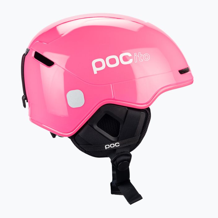 Skihelme für Kinder POC POCito Obex MIPS fluorescent pink 4