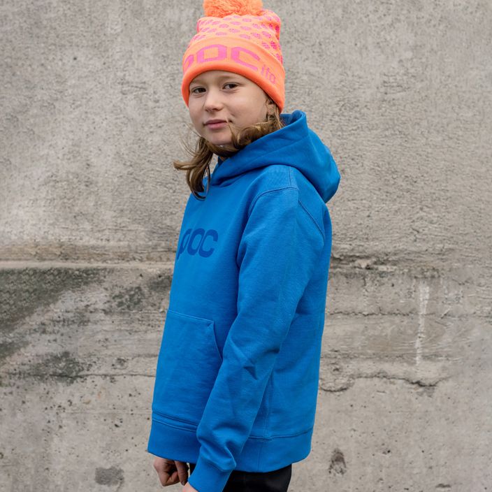 Kinder-Trekking-Sweatshirt POC 61609 Hood natrium blue 4