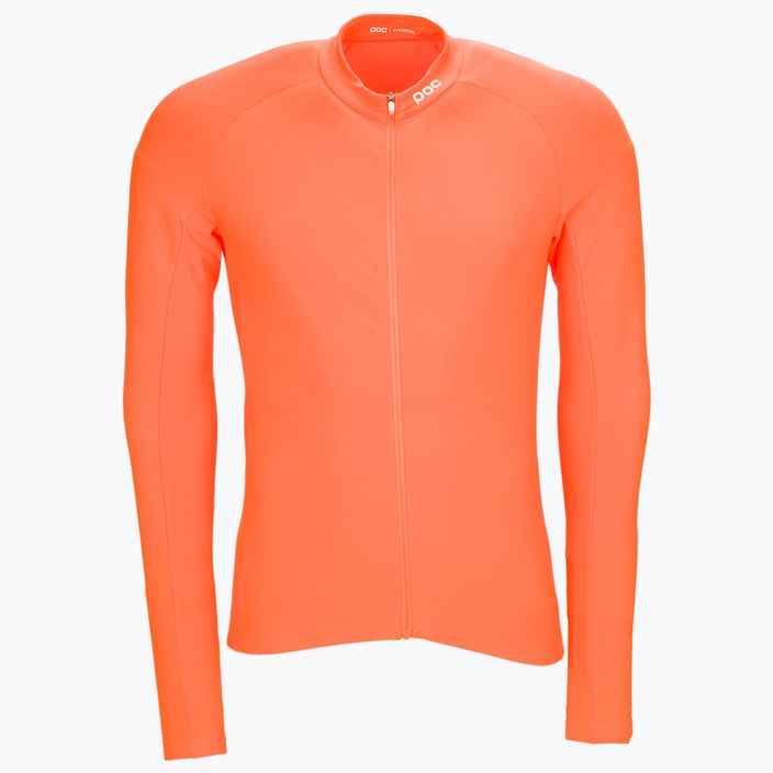 Herren-Radsport-Langarmhemd POC Radiant Jersey zink orange 6
