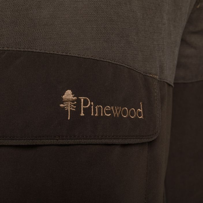 Herren Pinewood Finnveden Smaland Leichte Trekkinghose aus braunem Wildleder 10