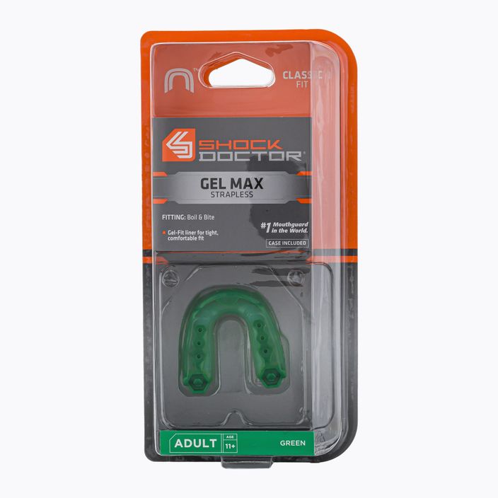 Shock Doctor Gel Max Kieferprotektor grün SHO575
