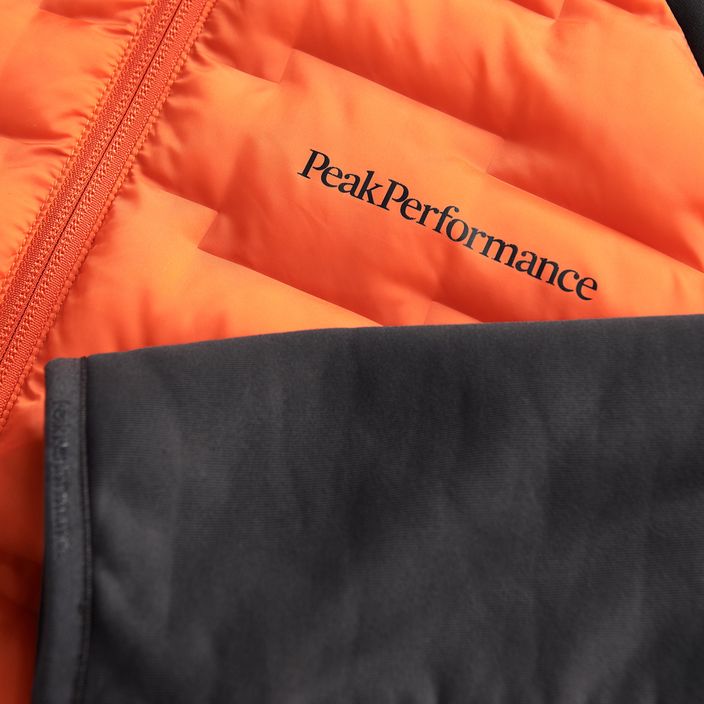 Herren Peak Performance Argon Hybrid Hood Jacke orange G76763040 4