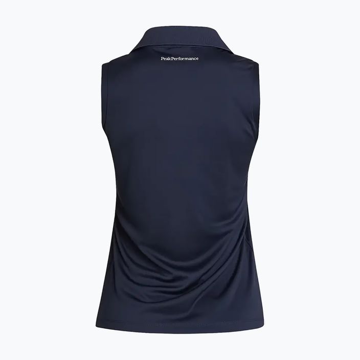 Peak Performance Illusion Damen Poloshirt navy blau G77553020 3