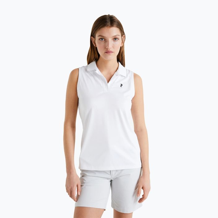 Peak Performance Illusion Damen Poloshirt weiß G77553010