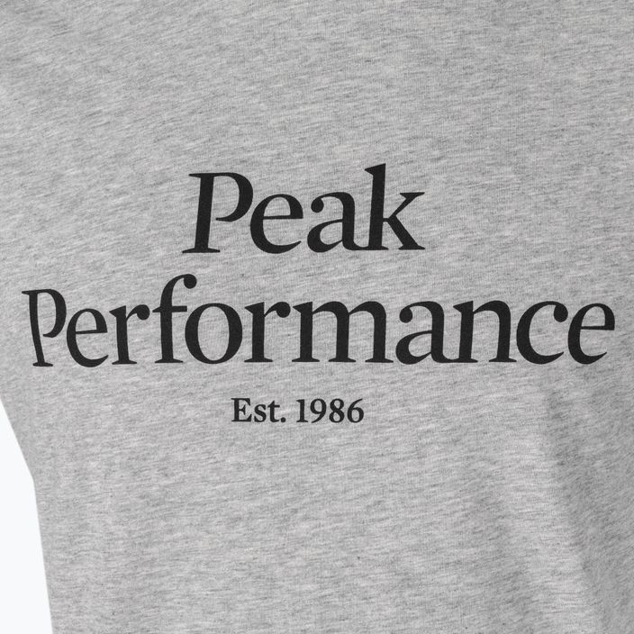 Herren-Trekking-Shirt Peak Performance Original Tee grau G77692090 5