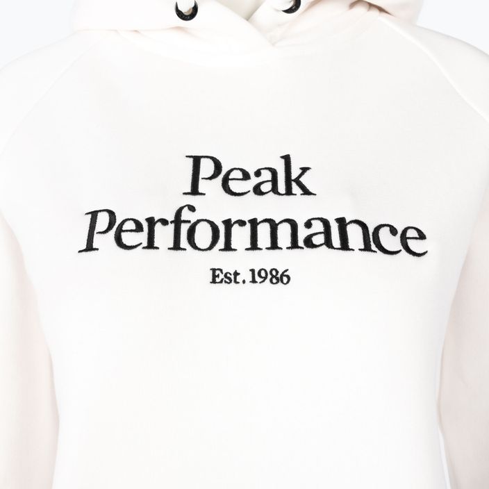 Damen-Trekking-Sweatshirt Peak Performance Original Hood weiß G77747350 3