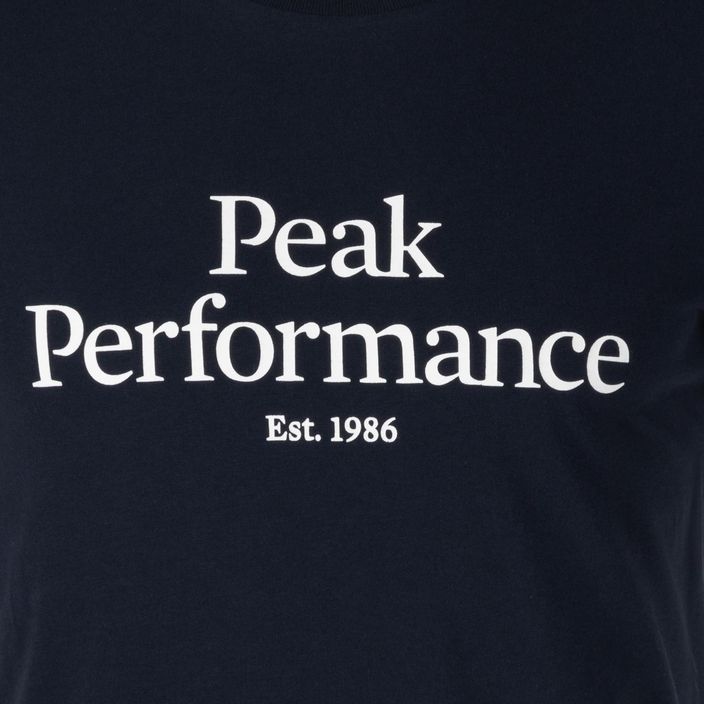 Herren Peak Performance Original Tee navy blau Trekking-T-Shirt G77692020 5