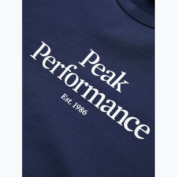 Peak Performance Original Damen-T-Shirt blau shadow 4