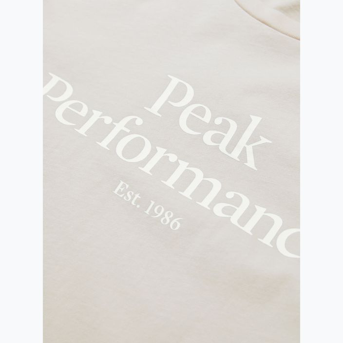 Herren Peak Performance Original Tee Sandnebel-T-Shirt 4