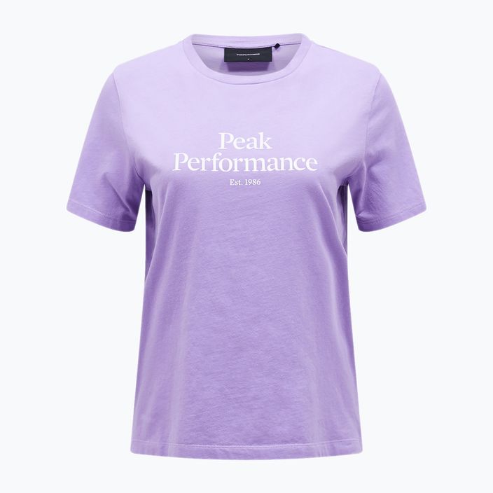 Frauen Peak Performance Original T-Shirt bougainvillea 3