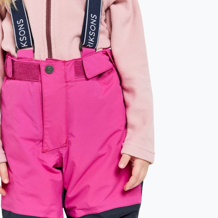 Didriksons Idre rosa Kinderskihose aus Kunststoff 5