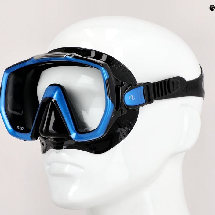 TUSA Freedom Elite blaue Tauchmaske M-1003 7