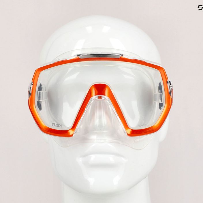 TUSA Freedom Elite Tauchmaske orange M-1003 7