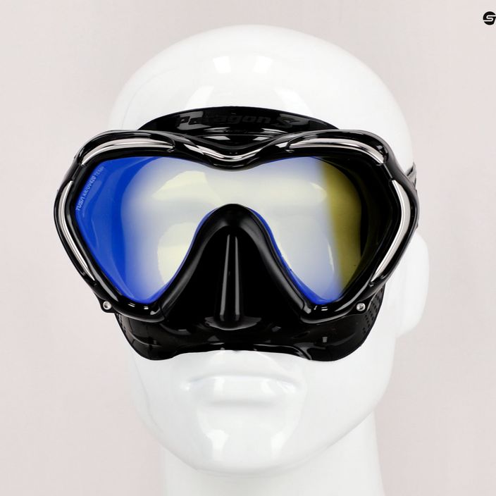 TUSA Paragon S Maske Tauchmaske schwarz 1007 7